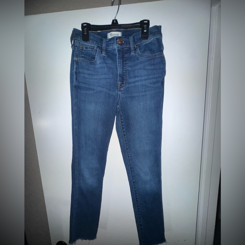 Madewell Women's Classic Blue Skinny Jeans 10” roadtripper.